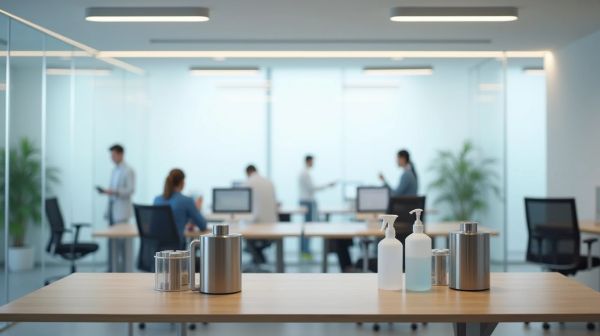 Les indispensables équipements pour une hygiène optimale des bureaux